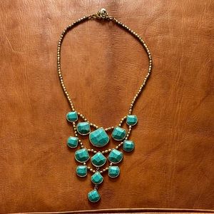 Turquoise Stone Statement Necklaces